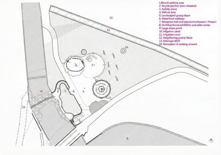 Tie-Ma Cycling Station at Dapo Pond